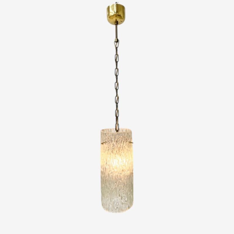Carl Fagerlund, Swedish Modern, Textured Glass, Pendant Light, Sweden, 1940s - 3