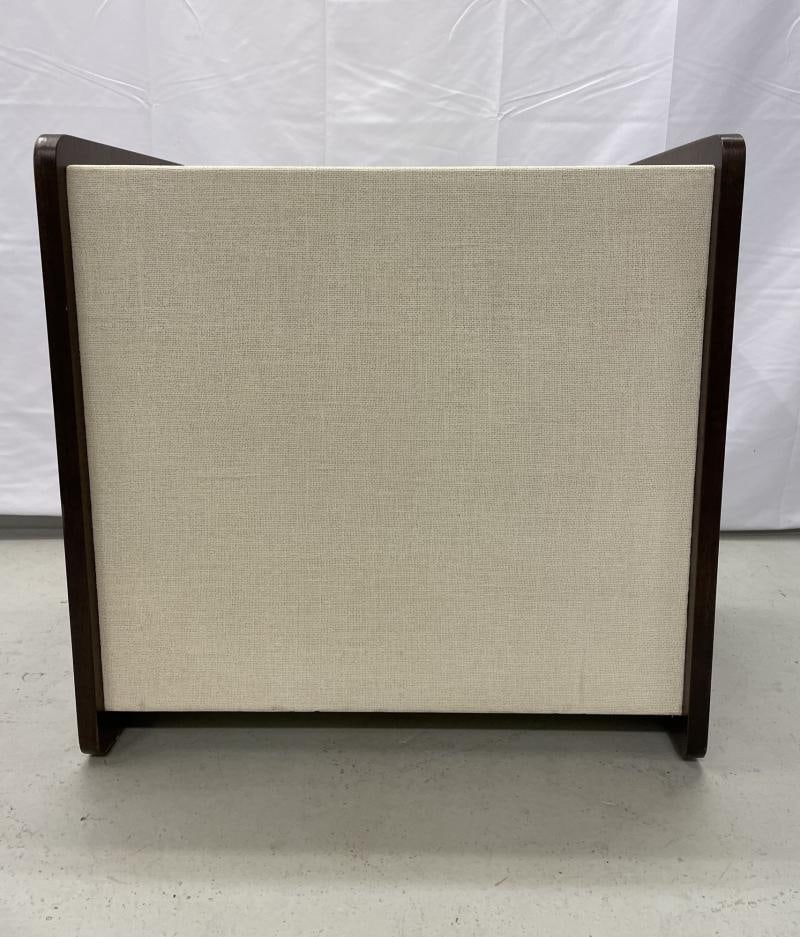 Pair of Modern Linen Chest, Nightstands, Dressers, Walnut, Custom American - 9