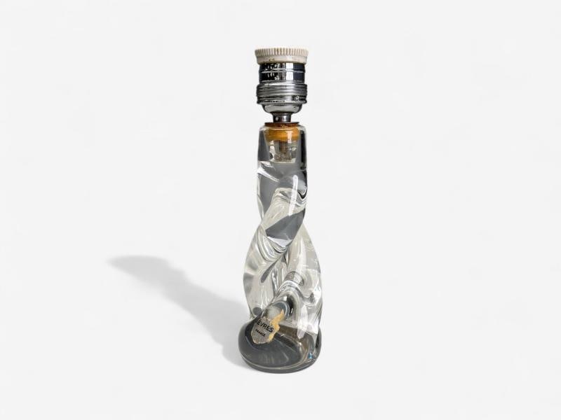 Sevres, French Modern, Glass, Brass, Small Table Lamps, France, 1960s - 6