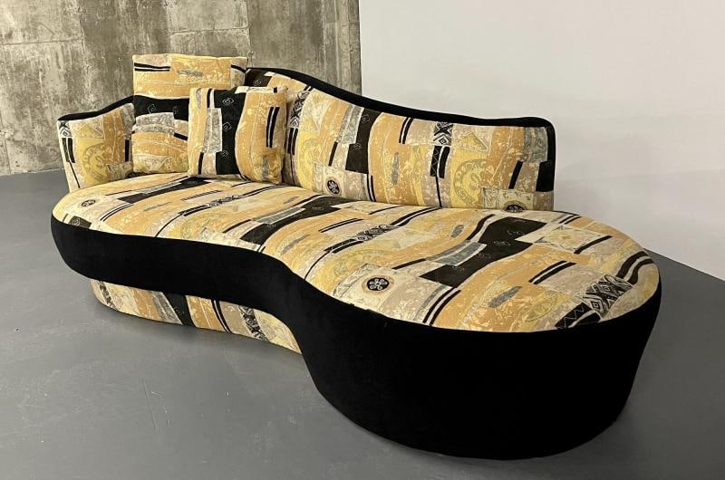 Mid-Century Vladimir Kagan for Weiman Cloud Sofa, Kidney-Shape, American, 1990s - 2