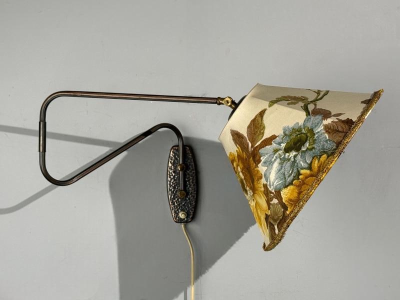 Swedish Modern, Adjustable Wall Light, Copper, Sweden, 1970s - 5