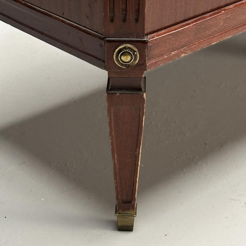 Gustavian, Louis XVI Style, Swedish Commode, Mahogany, Marble, Sweden, 1950s - 8