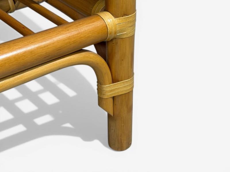 Kenneth Bergenblad, Nightstands, Bamboo, Rattan, Brass, Sweden, 1970s - 11
