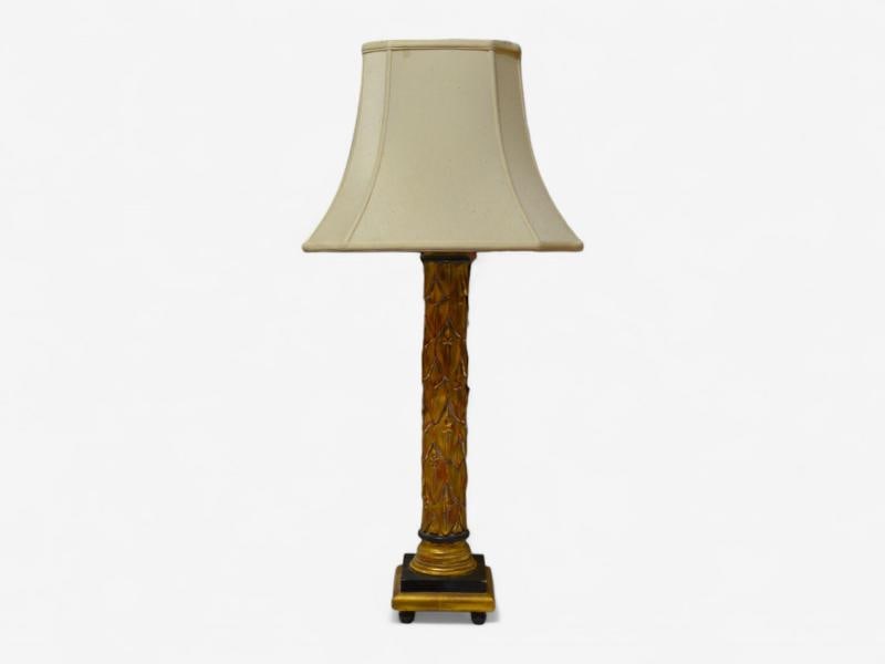 Maison Jansen, Hollywood Regency, Giltwood, Table Lamps, France, 1950s - 2