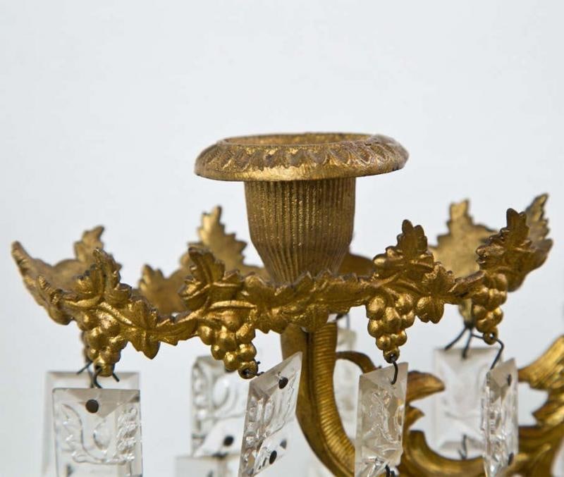 Set of Three French Belle Époque Style Candelabras - 9