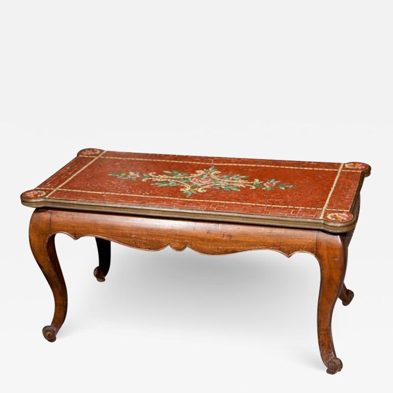 Micromosaic Tile Coffee Cocktail Table (1 of 9)