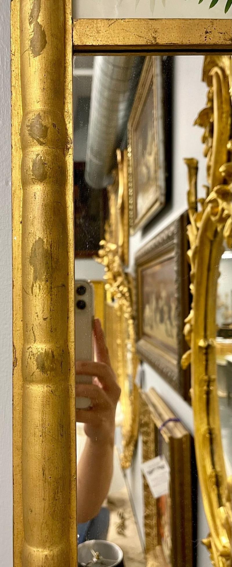 19th Century Federal Eglomise Decorated Wall or Table Mirror - 7