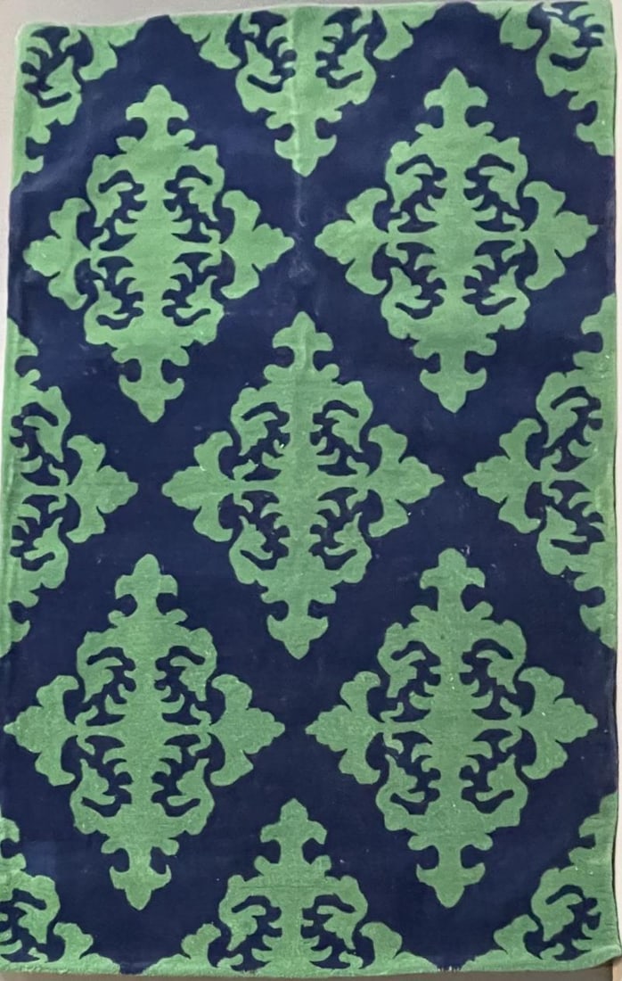 A Modern Wool Carpet, Rug, Wool Five by Seven Feet Nine Inches - 8