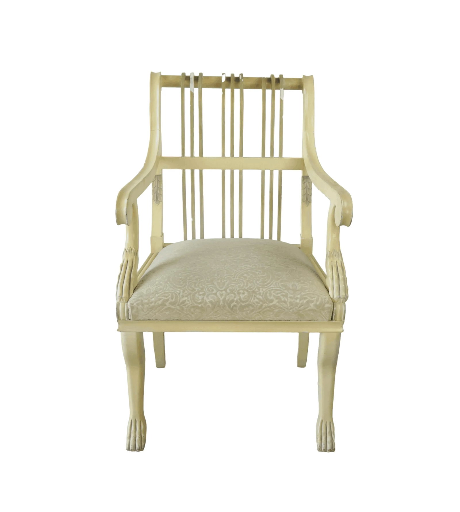 A Pair of Chairs in the 20th-Century With Animal Feet - 4