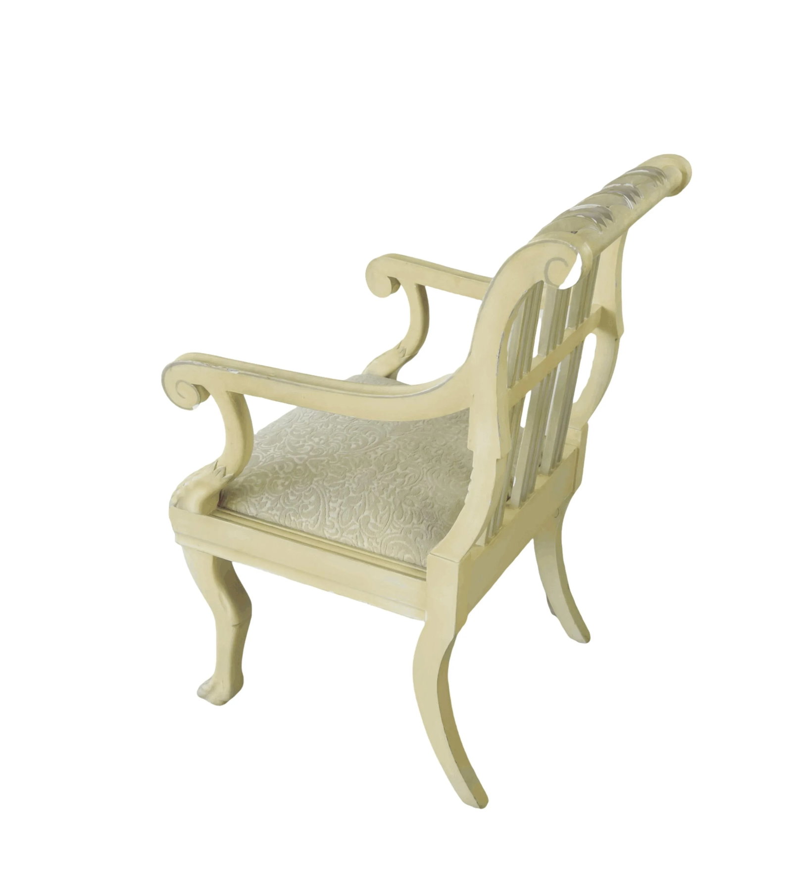 A Pair of Chairs in the 20th-Century With Animal Feet - 6