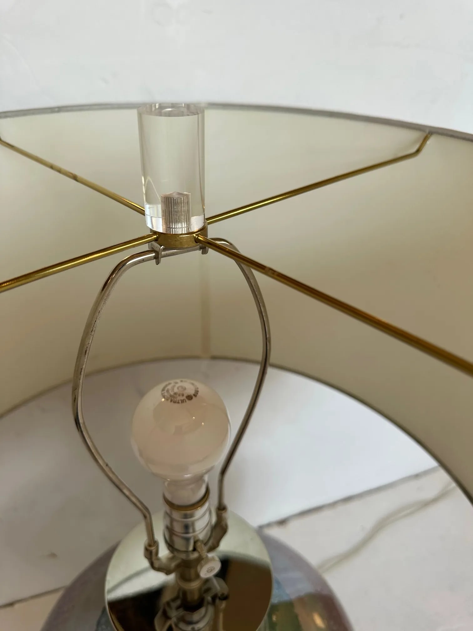 Contemporary Hand Made Glazed Ceramic Pottery Table Lamp - 10