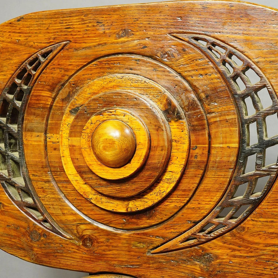 Vintage Wooden Sculpture Atlante by Luciano Bertolotto, Italy - 6