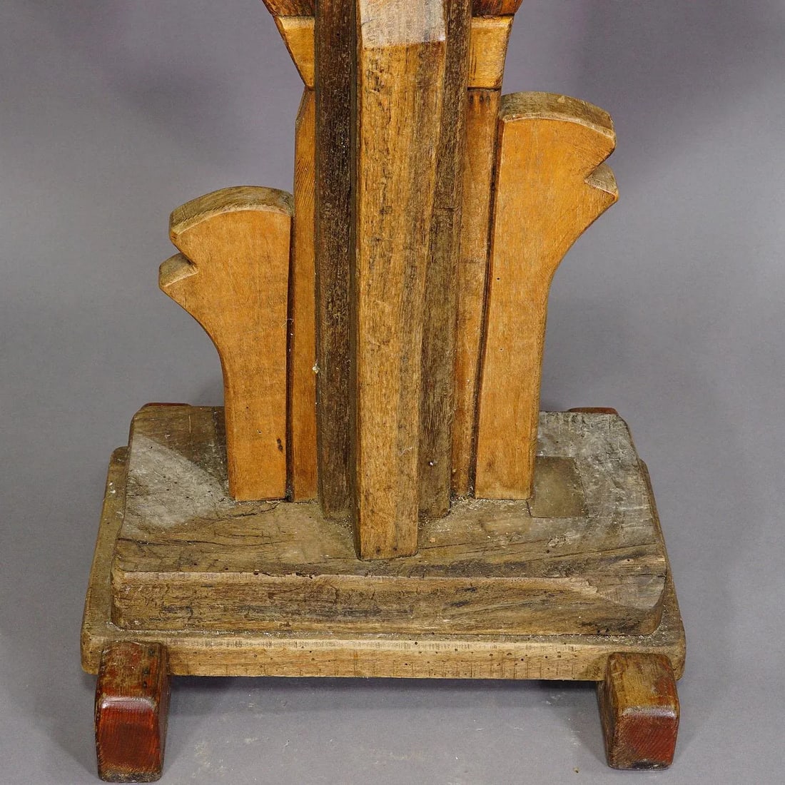 Vintage Wooden Sculpture Atlante by Luciano Bertolotto, Italy - 7