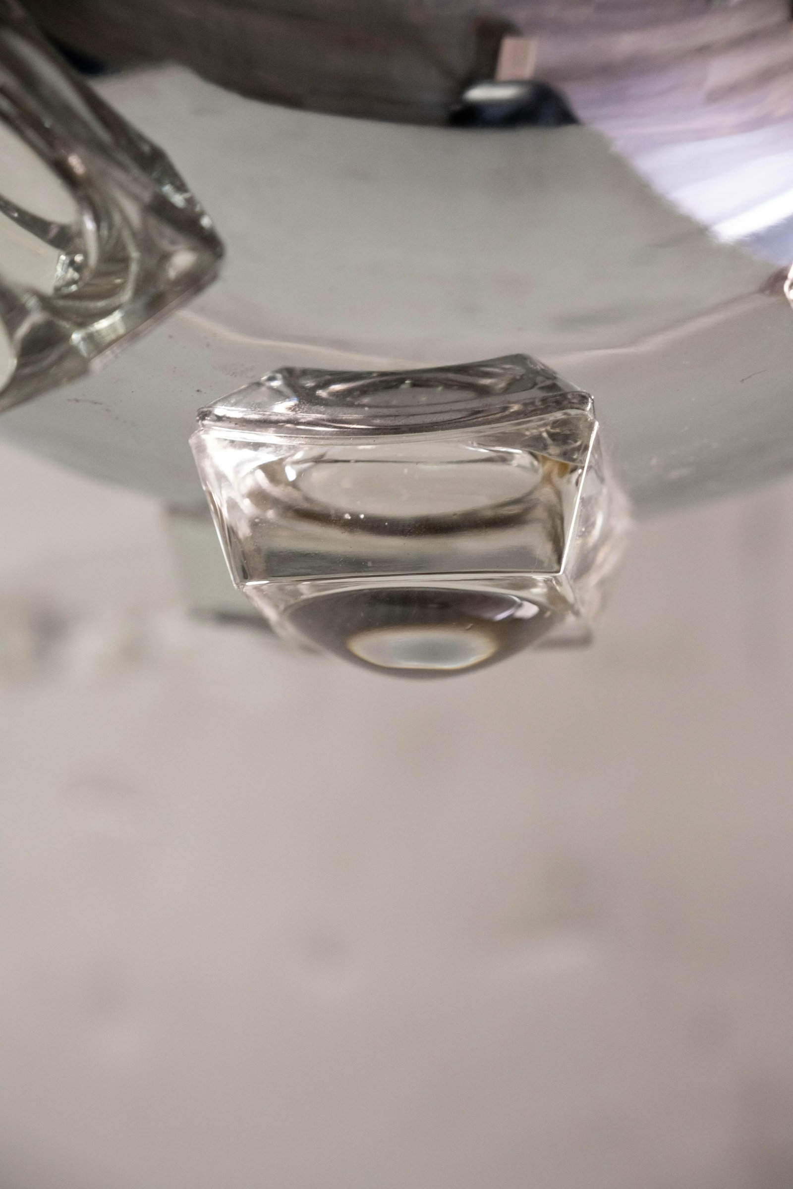 1970s Italian Modern Chrome and Glass Orb Lantern by Oscar Torlasco - 6