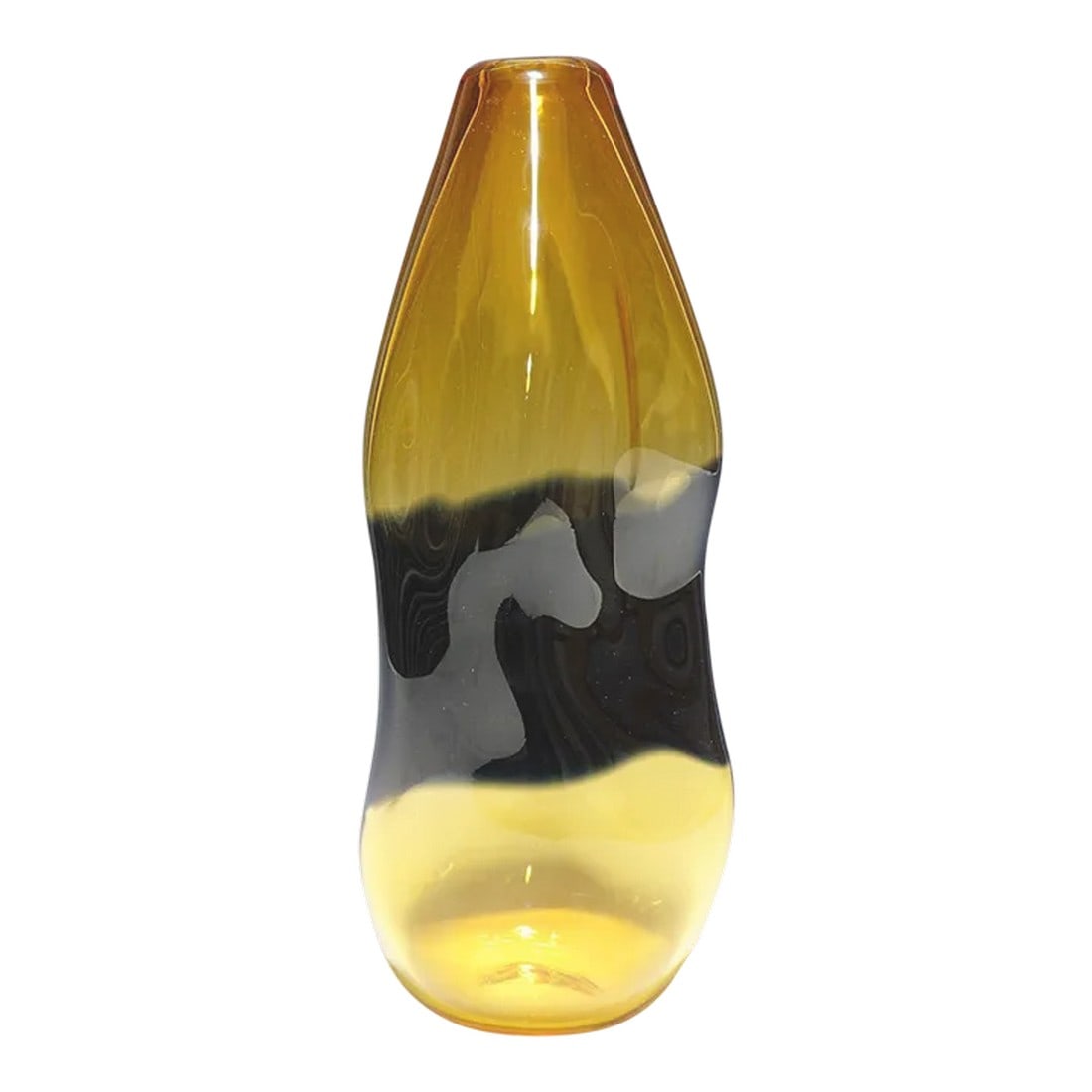 Large Incalmo Murano Art Glass Vase by v. Nason & C. Ca. 1990s: Large Incalmo Murano Art Glass Vase by V. Nason & C. ca. 1990s A large and decorative murano glass vase of the 'Fiapi' series designed by Carlo Nason and manufactured by V. Nason & C. Murano end of th