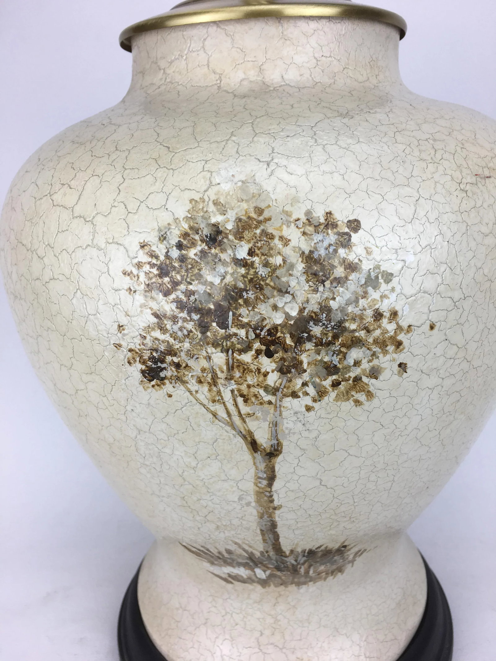 20th Century French Hand-Painted Table Lamp - 3