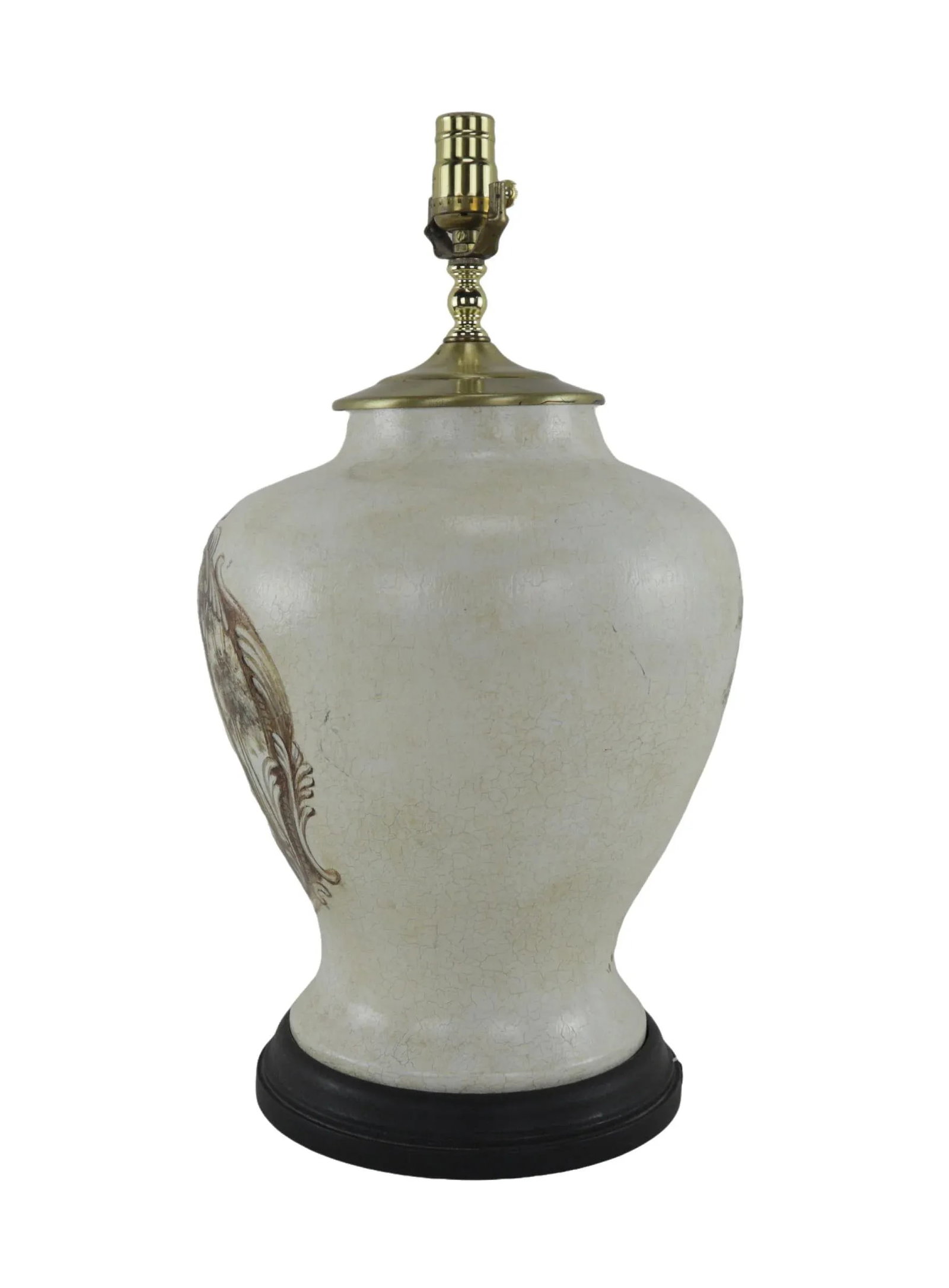 20th Century French Hand-Painted Table Lamp - 6
