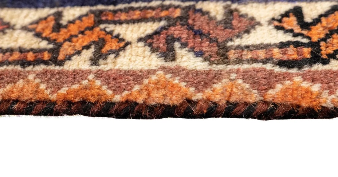 Vintage Persian Qashqai Rug 2'8'' X 5'4'' - 10