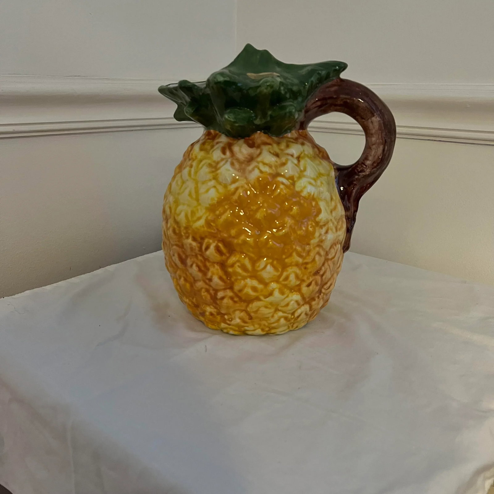 Vintage Italian Pineapple Pitcher - 2