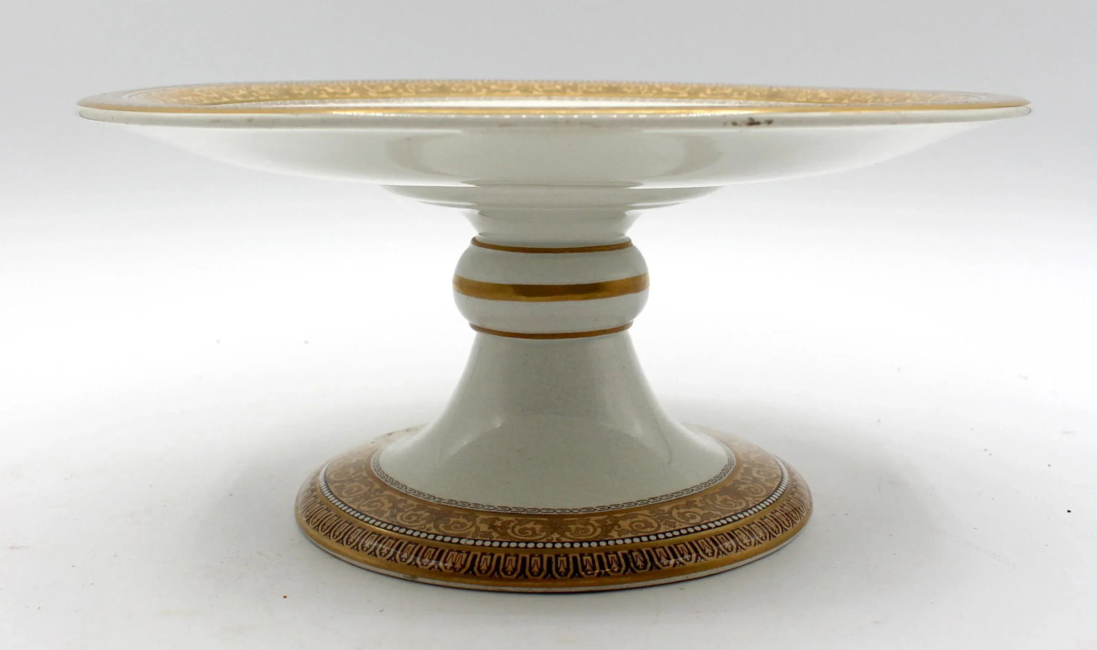 Circa 1860 English Prattware Compote - 2