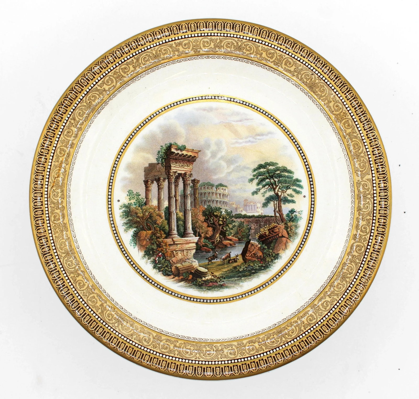 Circa 1860 English Prattware Compote - 3