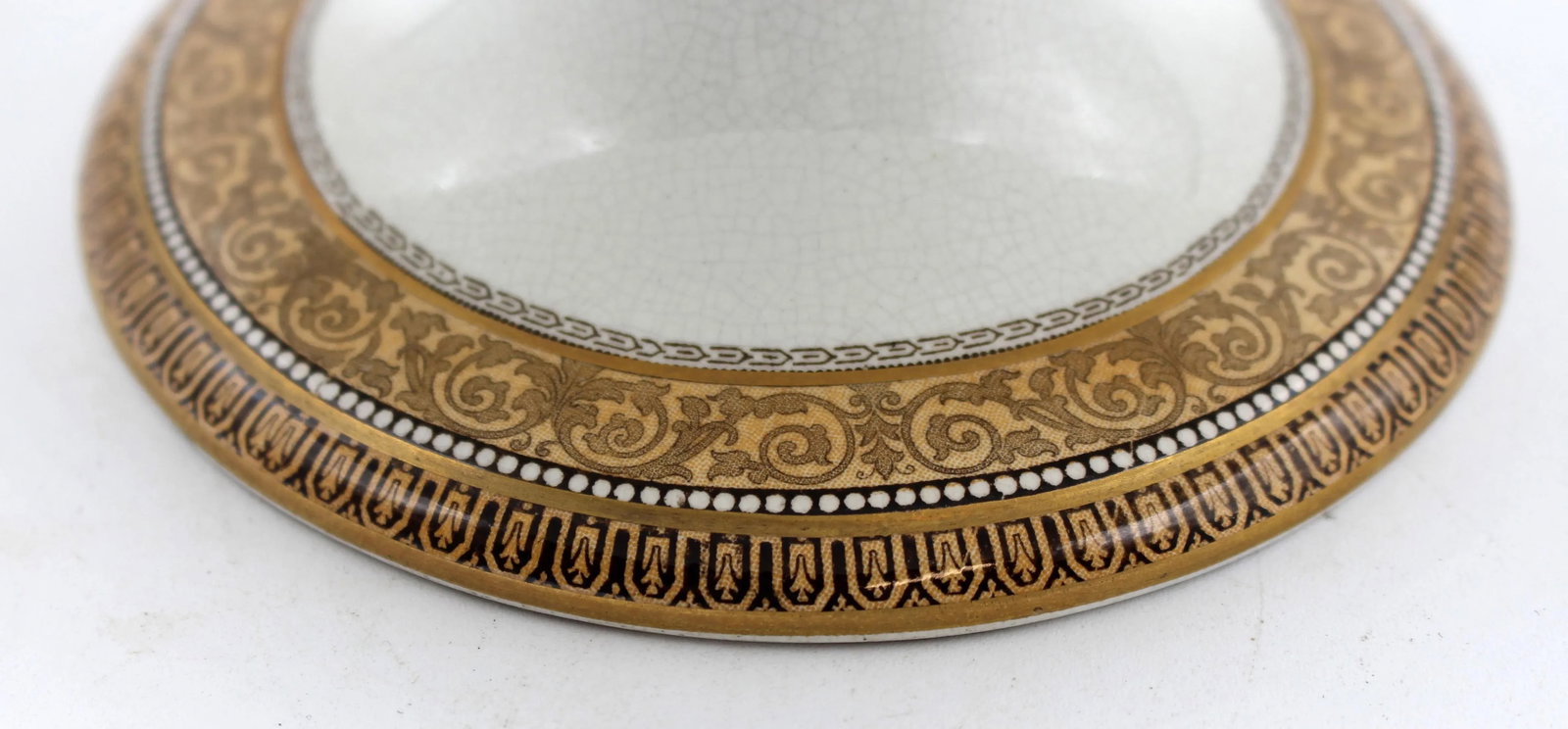 Circa 1860 English Prattware Compote - 5