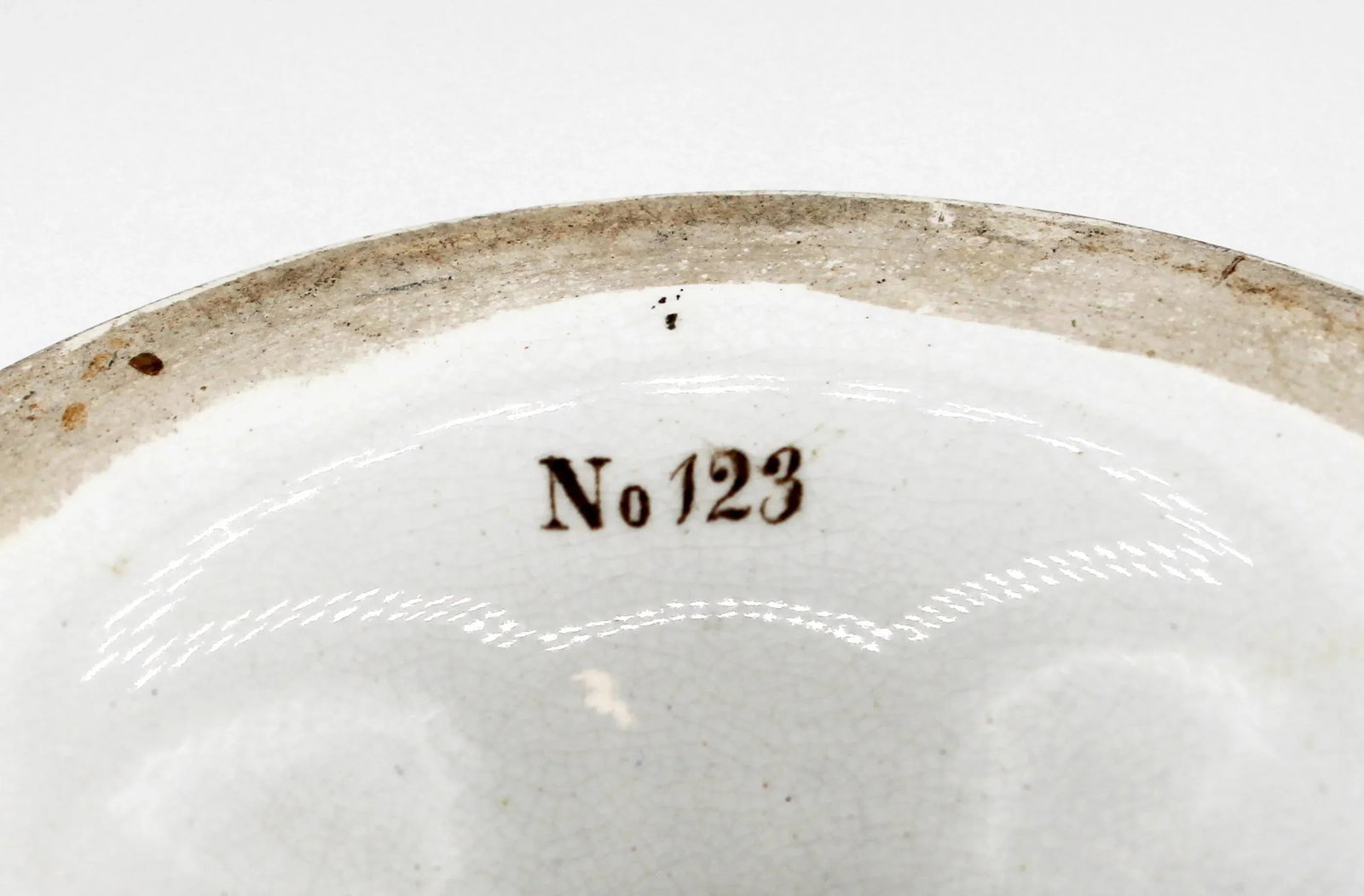 Circa 1860 English Prattware Compote - 7