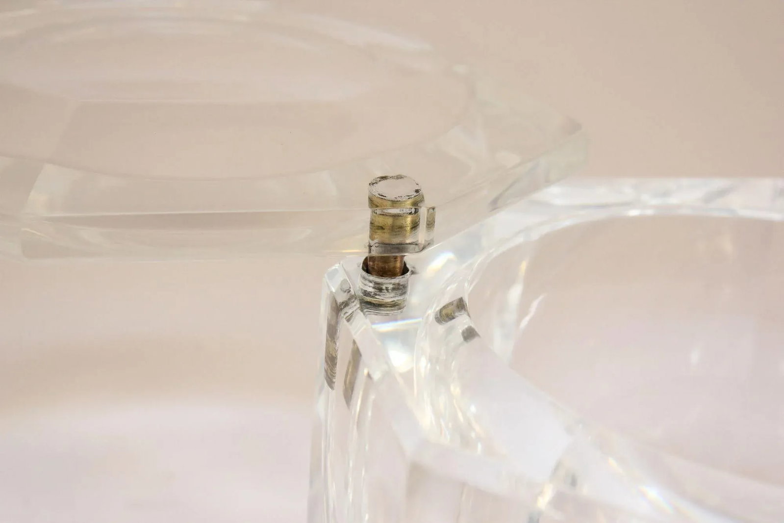 Italian Lucite Octagonal Form "Gem" Ice Bucket by Alessandro Albrizzi - 10