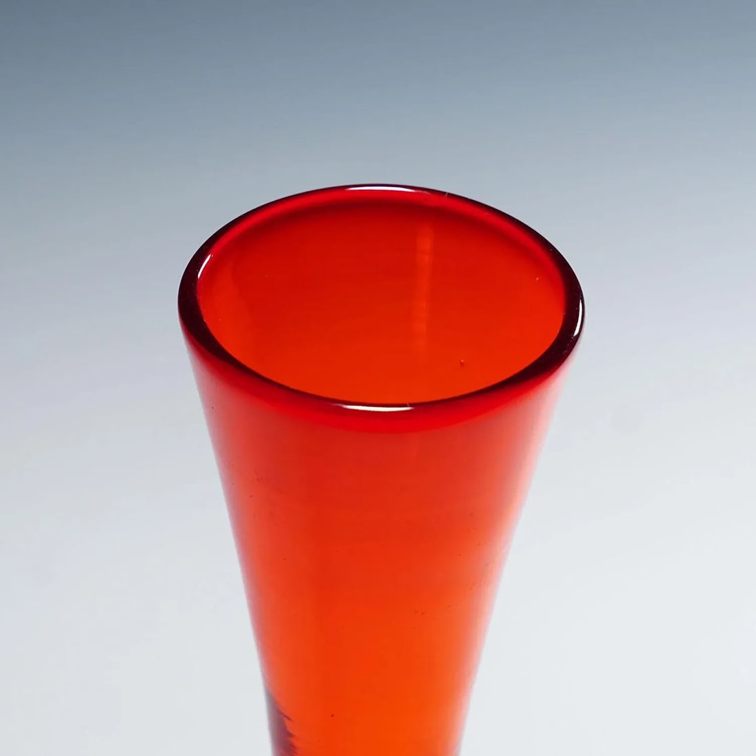 Vetro Soffiato Glass Vase by Vittorio Zecchin for Venini Murano Ca. 1950 - 4