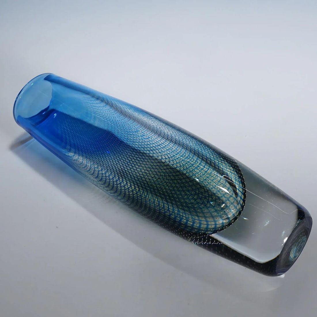 Vintage Kraka Vase by Sven Palmquist for Orrefors, Sweden 1955 - 5