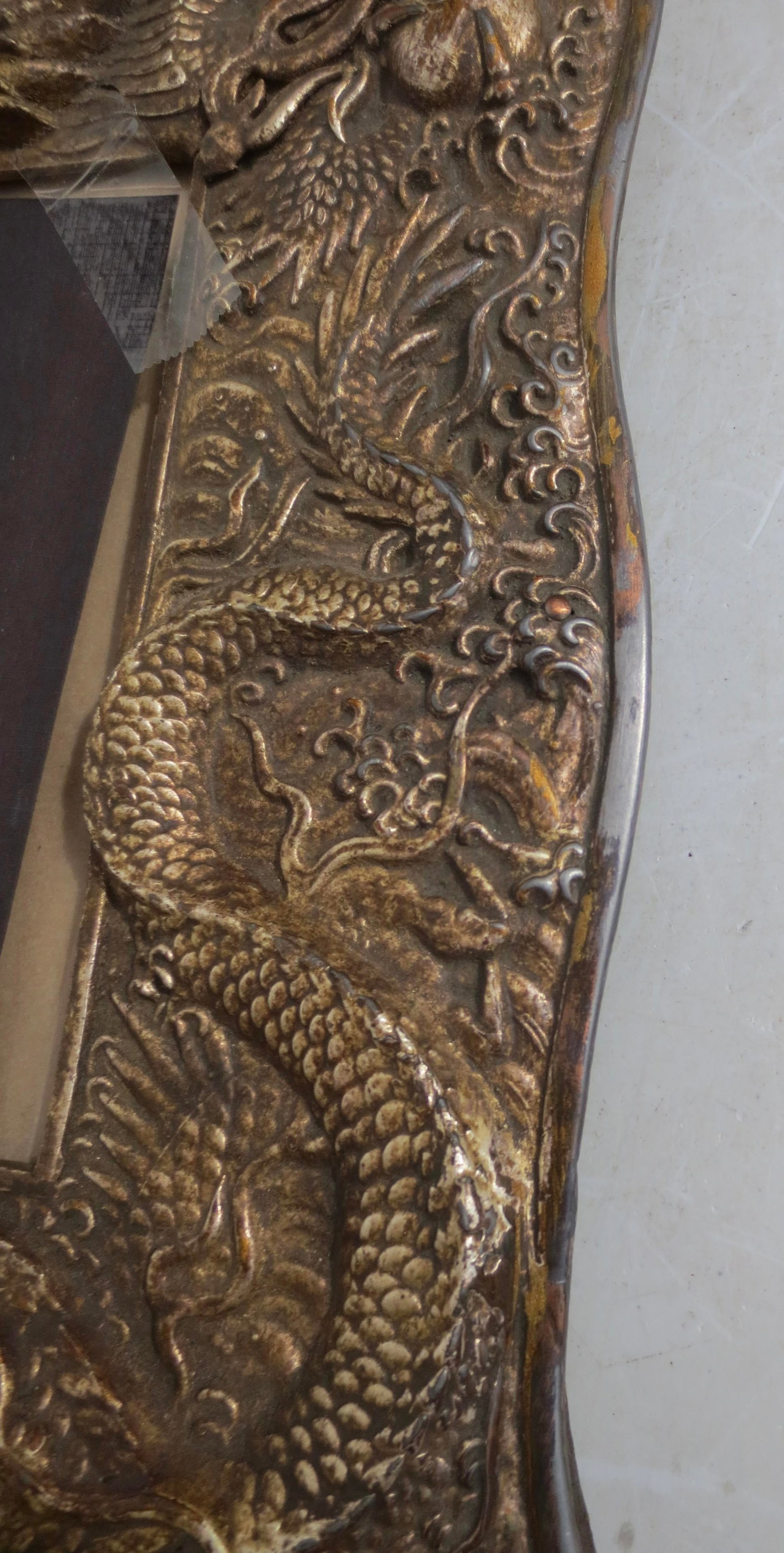 Antique Dragon Photo Frame Circa 1920s - 10