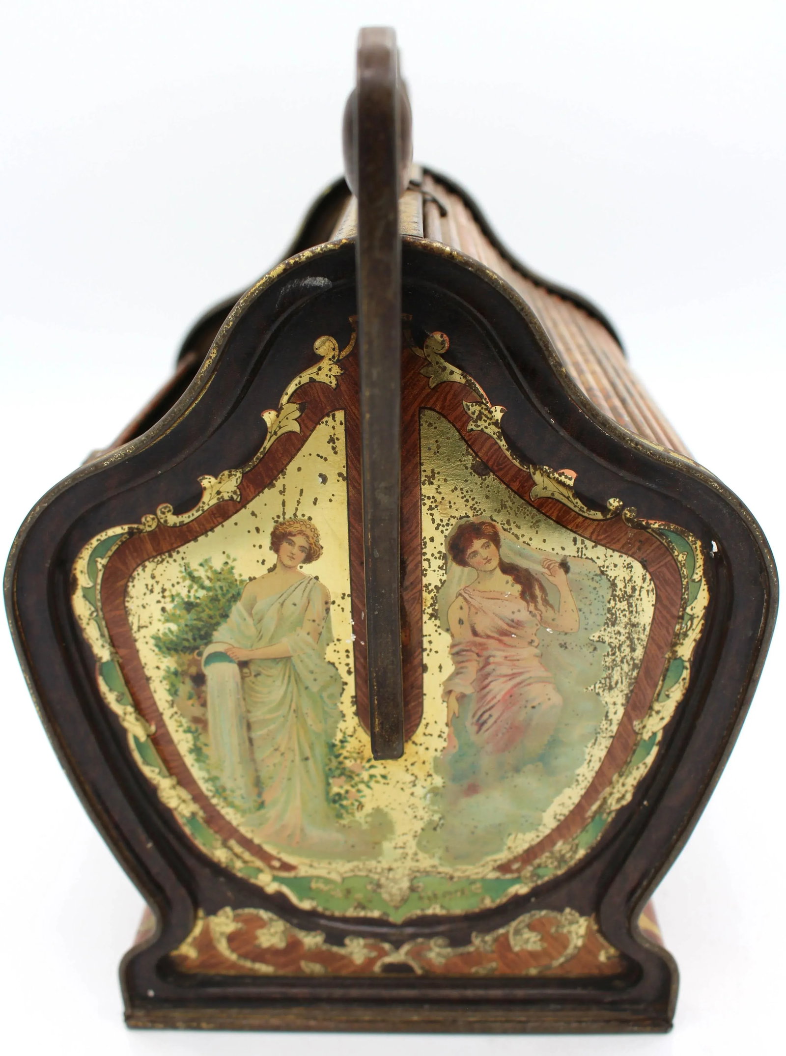1906 Art Nouveau Biscuit Tin by Huntley & Palmers - 6