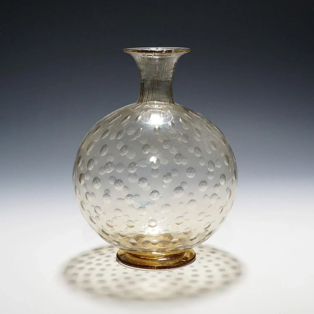 Napoleone Martinuzzi Attr. For Venini 'A Bolle' Vase Ca. 1927 - 2