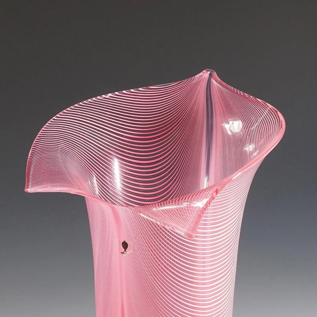 Tyra Lundgren Vase 'Calla' for Venini - 2