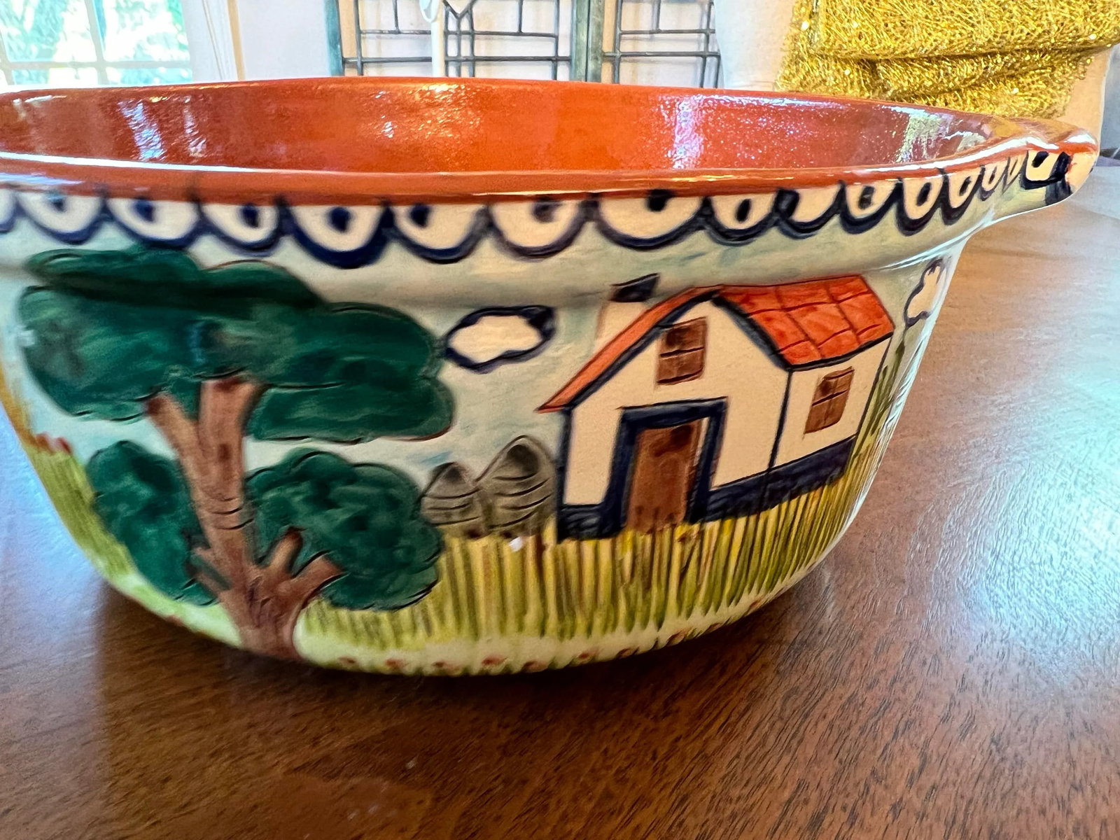 1970s Redondo Portugal Clay Pottery Portugal Bowl - 3