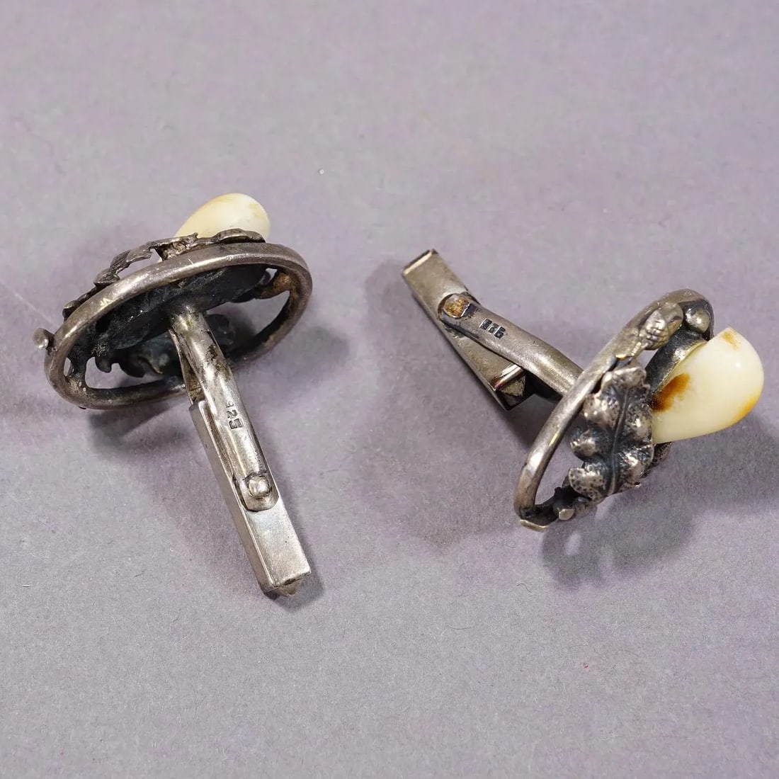 Vintage Bavarian Traditional Costume Jewelry Cufflinks - 4