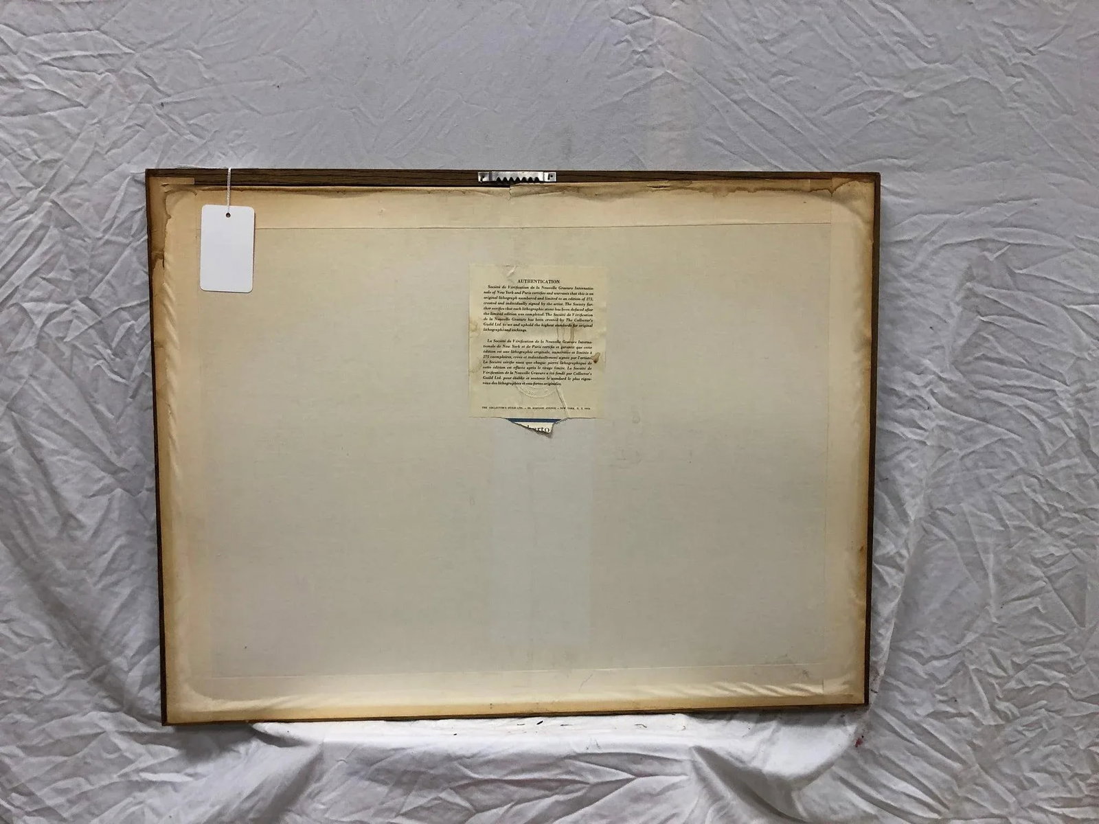 Vintage Signed Limited Edition Coastal Landscape Lithograph, Framed - 4