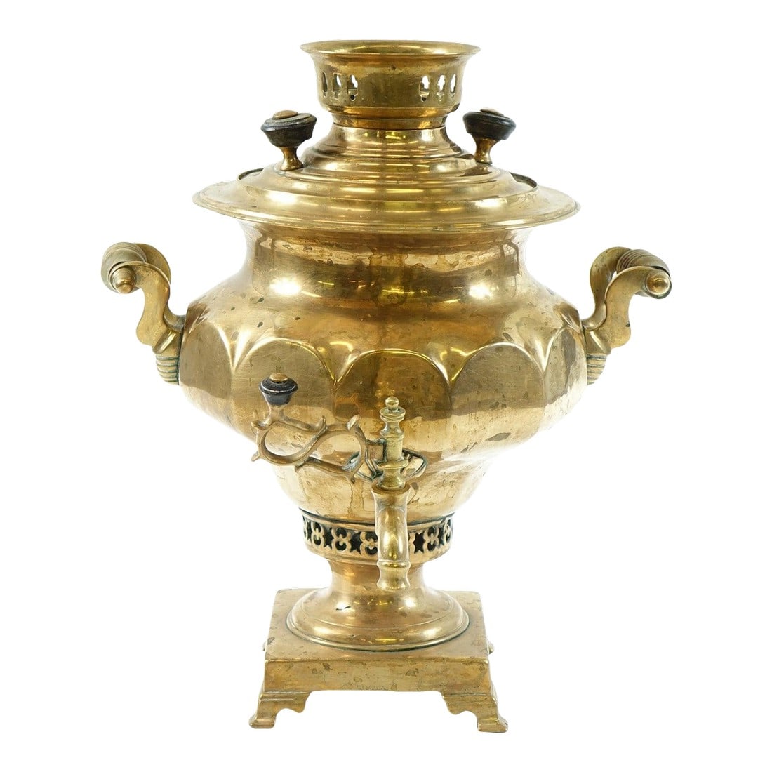 Antique Brass Samovar (1 of 4)