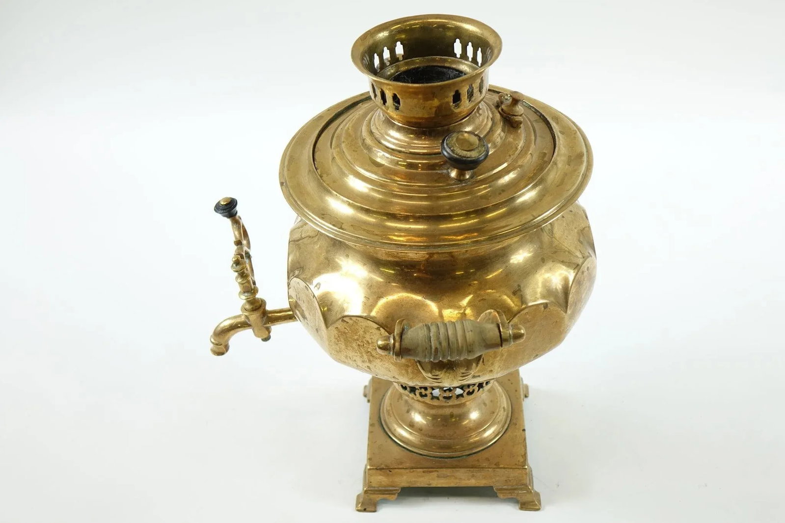 Antique Brass Samovar - 2