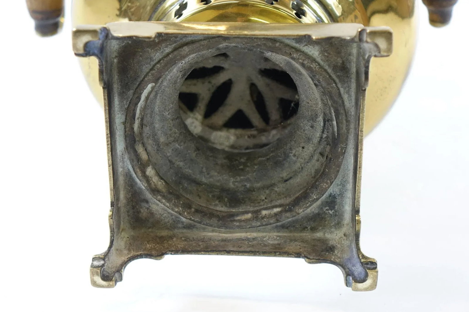 Antique Brass Samovar – 19th Century With Stamps - 9