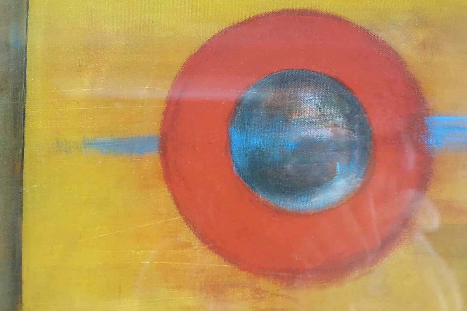 Satori I by Iris Vargas - Print of Original Abstract Oil on Canvas, Framed - 3
