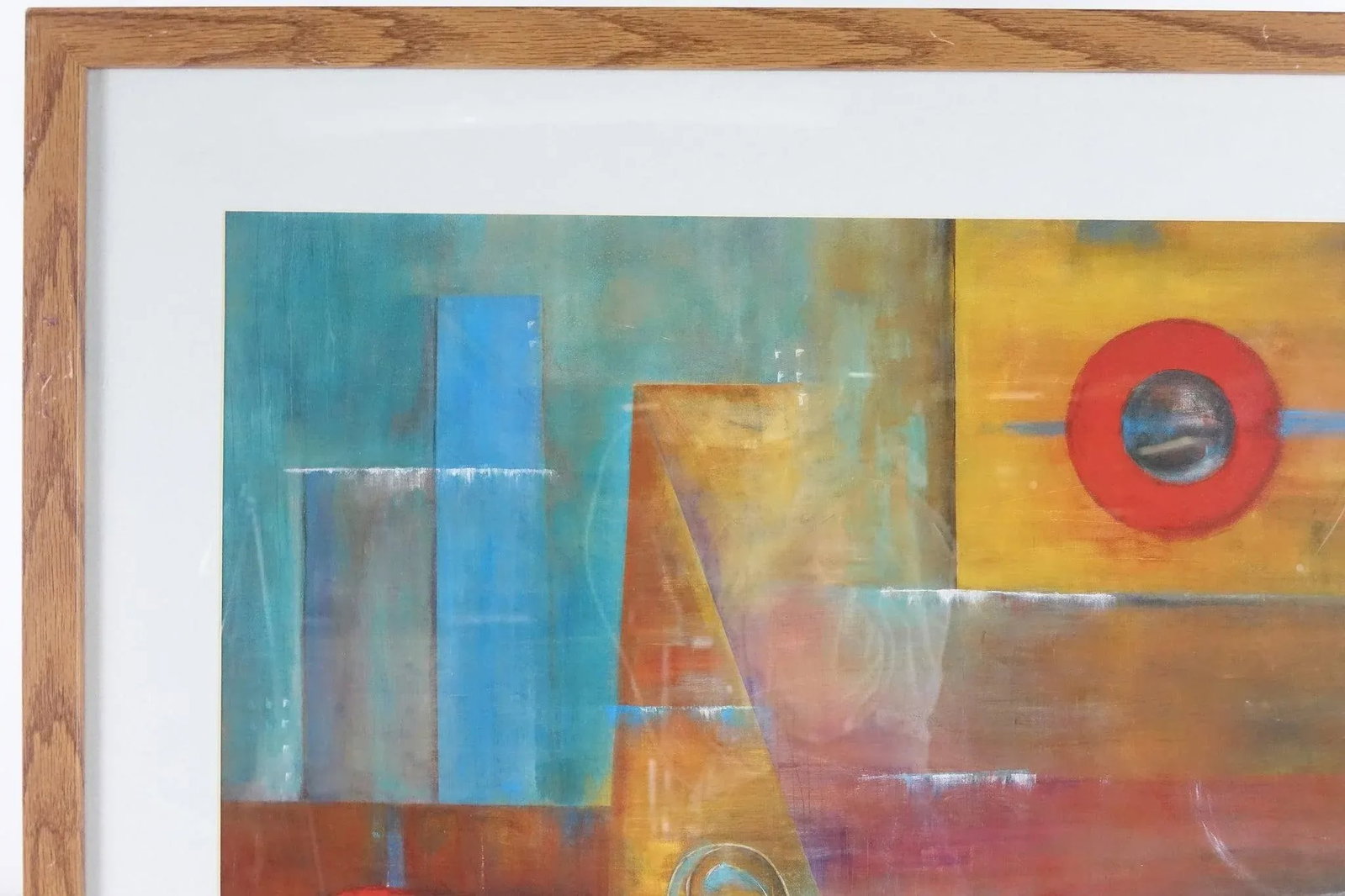 Satori I by Iris Vargas - Print of Original Abstract Oil on Canvas, Framed - 4