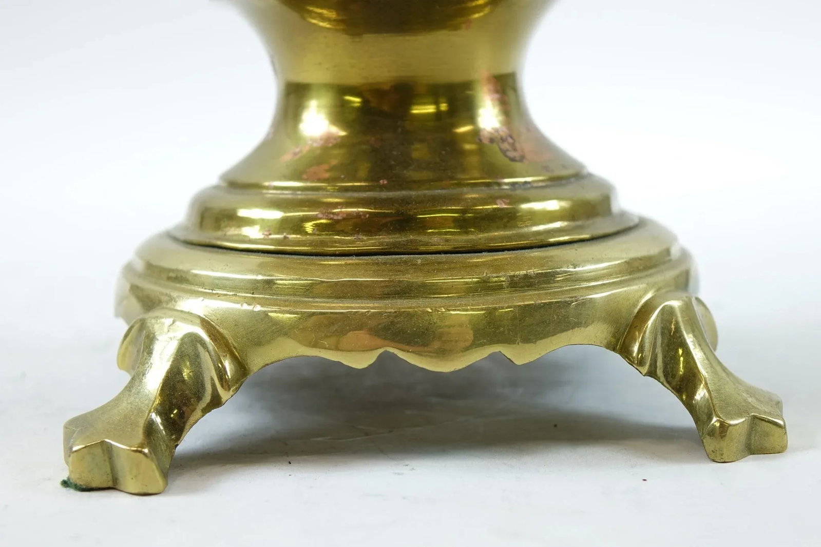 Antique Persian Brass Samovar Early 20th Century With Stamps - 3