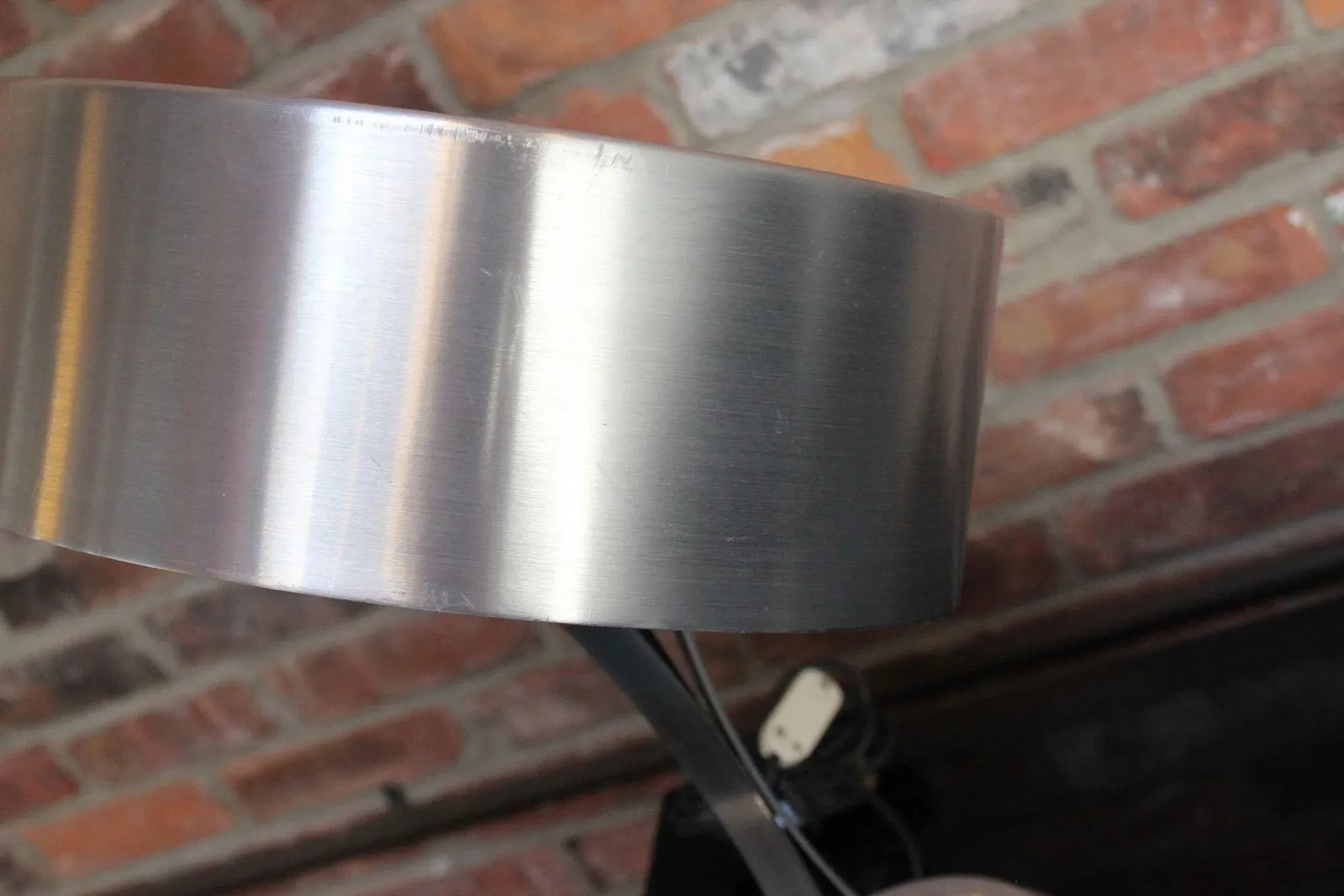 Vintage Italian Adjustable Aluminum Table Lamp by Oscar Torlasco for Lumi - 7