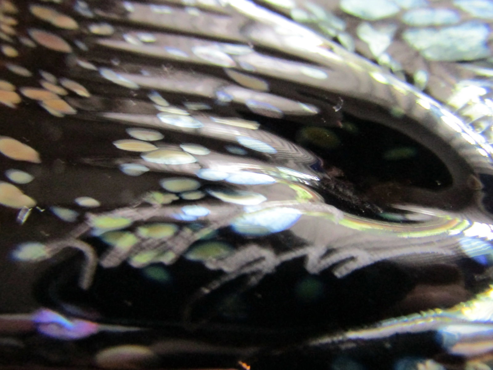 Vintage Diane Lowery Hand Blown Fish Sculpture Signed - 12