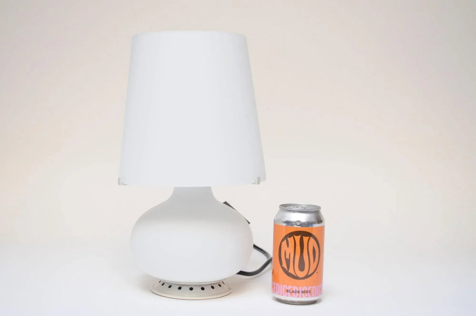 Vintage Italian Petite Glass Table Lamp by Max Ingrand for Fontana Arte - 5