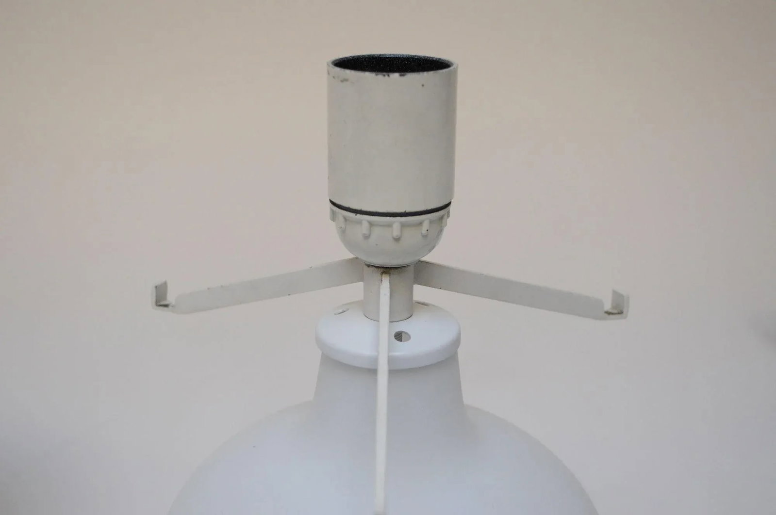 Vintage Italian Petite Glass Table Lamp by Max Ingrand for Fontana Arte - 7