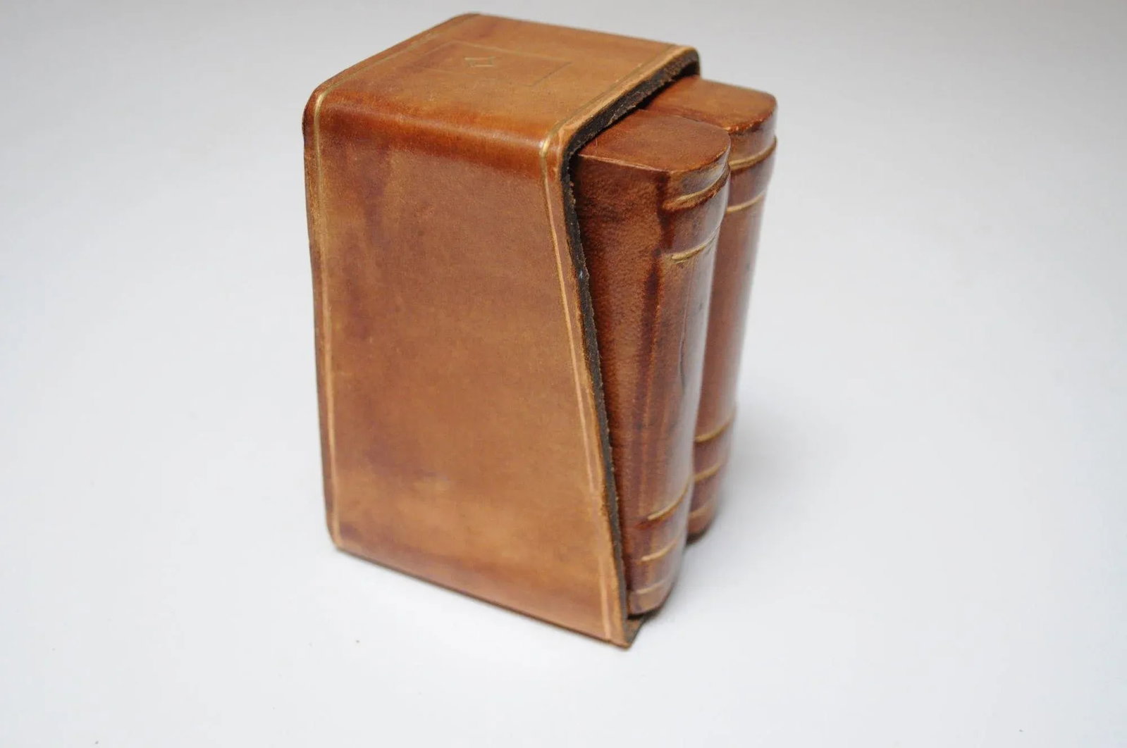 Collection of Four Vintage Florentine Scuola Del Cuoio Embossed Leather Boxes - 4
