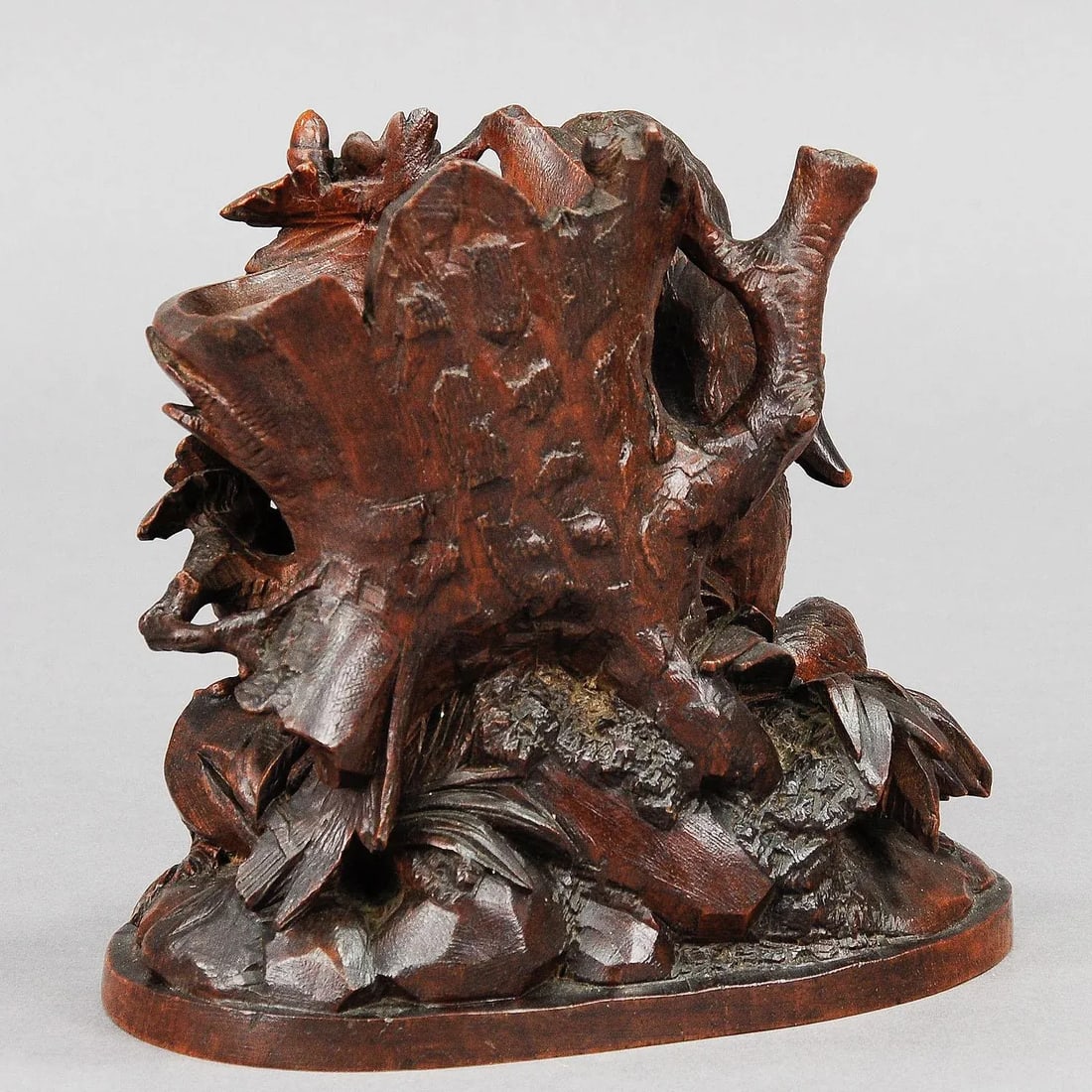 Black Forest Carved Disabled Dog - Brienz Ca. 1900 - 7