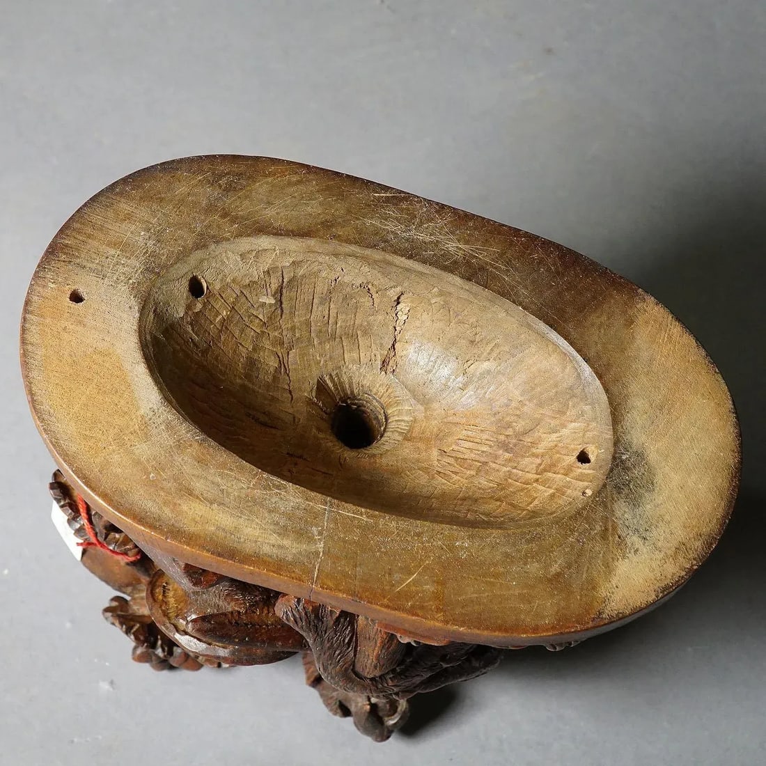Black Forest Carved Disabled Dog - Brienz Ca. 1900 - 8